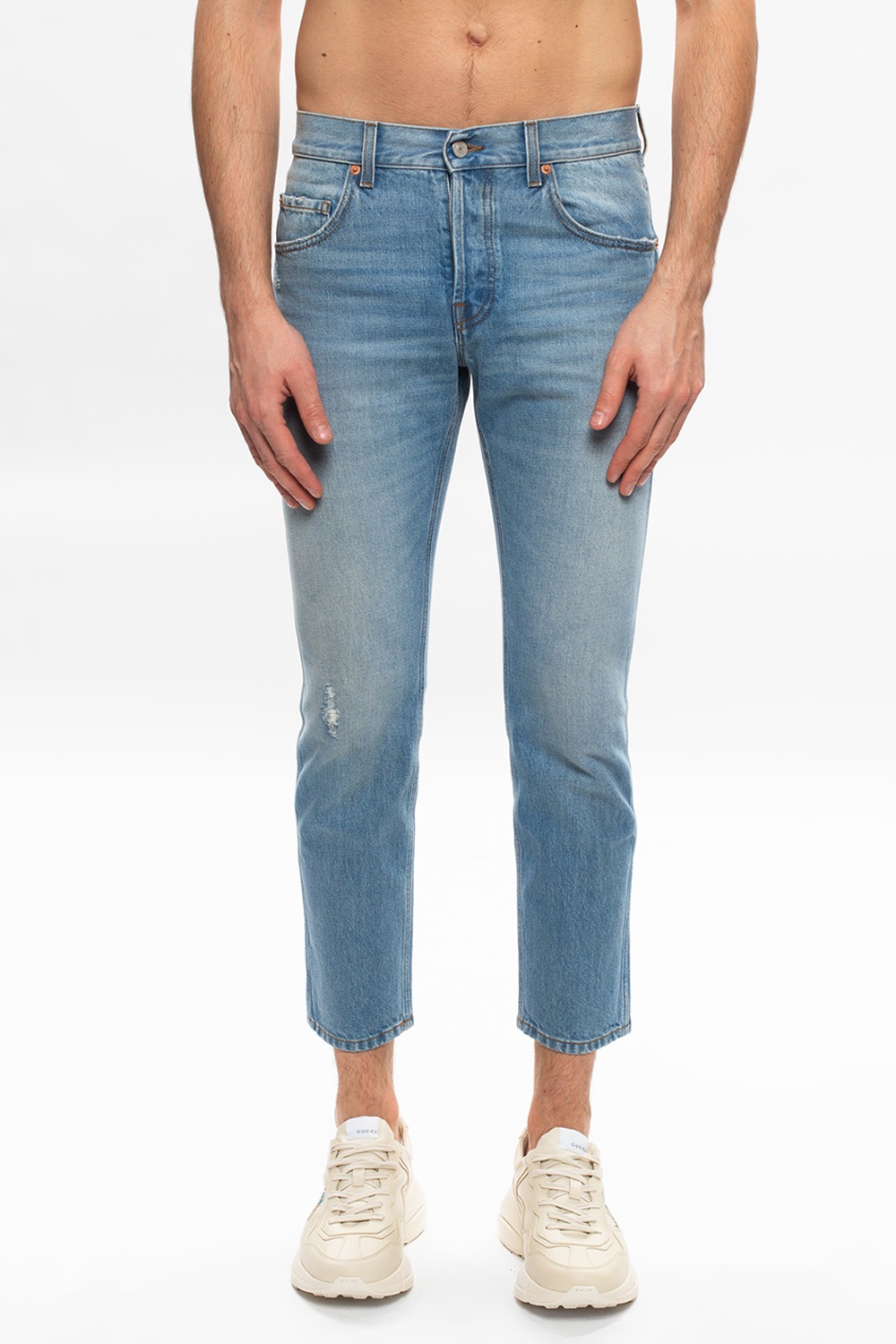 Gucci hotsell ripped jeans